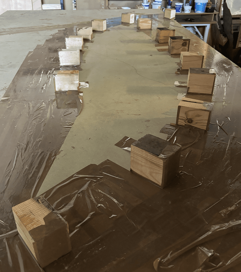 Building a boat with GCP frame Building a boat with GCP frame